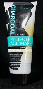 My Beauty Spot Charcoal Infused Peel-Off Face Mask With Vitamin C NEW - Picture 1 of 1