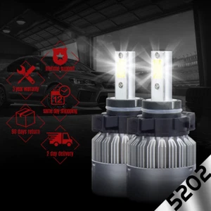 XENTEC LED HID 6000K Foglight kit 5202 12086 H16 GMC Sierra 1500 2007-2015 - Picture 1 of 12