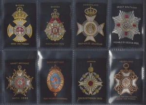 TURKISH MACEDONIAN - DECORATIONS AND MEDALS - FULL SET OF 20 CARDS - Picture 1 of 6