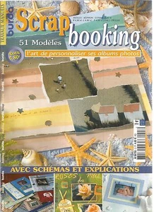 BURDA SCRAPBOOKING N°03 - BOUT'CHOUX / LA PLAGE / BLEU, BLANC, NEIGE / MINOU - Picture 1 of 1