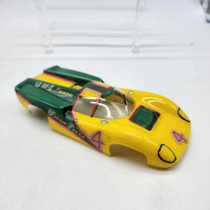 Lancer Lola T-70? Light Weight #5136 1/24 Scale Slot Car Body Painted Green  - Picture 1 of 10