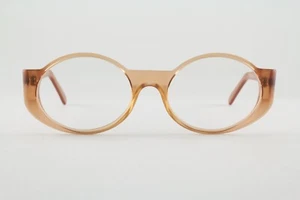 Raras Auténticas Gafas Michel Henau BORONO 283 50 mm Marcos de melocotón Francia - Imagen 1 de 6