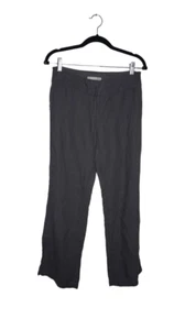 Eileen Fisher System Gr. 2P grau Leinen Freizeithose Schlaghose - Bild 1 von 4