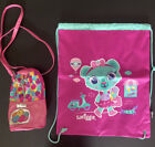 Girls Pink Smiggle Bundle Handbag / Cross Body Bag & Sports/PE Bag