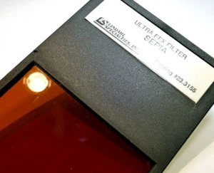 LINDAHL Specialties Ultra EFX SEPIA Drop in Lens Filter square 3X3" - Picture 1 of 7