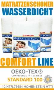 MATRATZENSCHONER WASSERDICHT 90x200 140x200 160x200 180x200 200x200 COMFORT - Bild 1 von 16