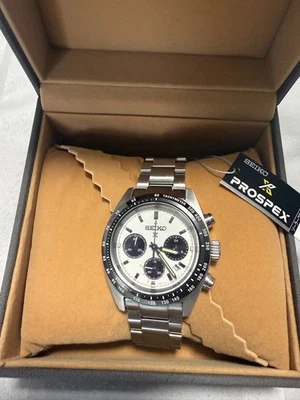 Seiko Prospex Speedtimer SBDL085 Solar Chronograph 39mm Full set. Seitona SSC813 - Image 1 of 4