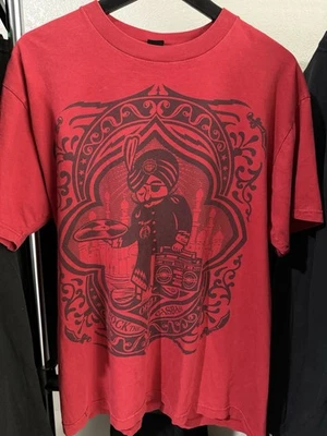Super Rare VTG OBEY Rock the Casbah by Shepard Fairey Mens L Short Sleeve Shirt - Image 1 of 4