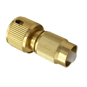 Quick Connect 2pz Connettore Tubo Lega di Alluminio per Tubo Acqua Autolavaggio Strumento - Foto 1 di 11