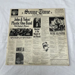 John & Yoko - Some Time In New York City - Apple Records – PCSP 716 - STRONG VG - Picture 1 of 8