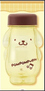 Raro Sanrio Pompompurin Botella Transparente 320ml 13cm Premio Lotería Japón Nuevo En Paquete - Imagen 1 de 1