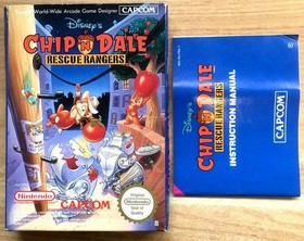 CHIP 'N DALE RESCUE RANGERS - BO&Icirc;TE VIDE + NOTICE ORIGINALES NINTENDO NES PAL FR