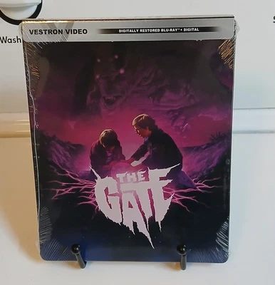 The Gate (Bluray Steelbook, 1987 Vestron) OOP 80s cult horror stephen dorff - Image 1 of 2