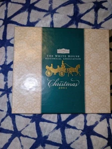 Adorno de Navidad 2001 Asociación Histórica Casa Blanca carro presidencial - Imagen 1 de 10