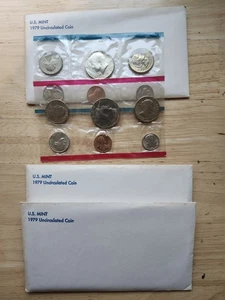 Uncirculated X3- 1979 U.S. Mint Set P & D Mint - Picture 1 of 5