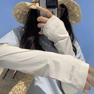 Sun Protection Ice Sleeves Ice Silk Sleeves Wholesale Sleeves Women's Anti-Uv - Picture 1 of 22