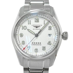 LONGINES WATCH SPIRIT L3.810.4.73.6 AUTOMATIC STAINLESS STEEL SILVER DIAL MEN'S - Picture 1 of 10