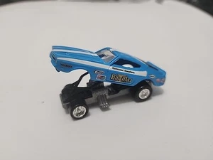 1972 72 Ford Mustang Mach 1 Blue Max Funny Car NHRA Maßstab 1:64 Diecast Modellauto - Bild 1 von 8
