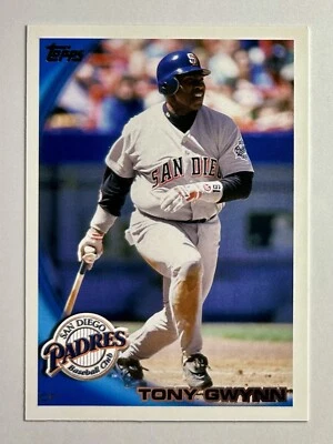 2010 Topps SP Legends Photo Variation Tony Gwynn San Diego Padre US-203 HOF Rare - Image 1 of 2