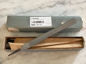 1 new NICHOLSON #04960 - 8" Half Round Smooth Cut Hand File, Made in USA - Picture 1 of 3