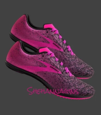 Tênis de corrida BROOKS MACH 19 FEMININO 10.5 rosa sem cravos cross country masculino 9 - Imagem 1 de 4