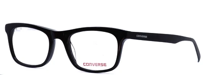 CONVERSE K304 Black Unisex Kids Square Full Rim Eyeglasses 47-18-130 B:32 - Image 1 of 4