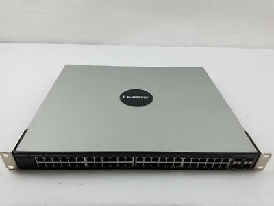 Linksys Cisco Business Series SGE2010 SGE-2010 48-Port Gigabit Ethernet Switch - Image 1 of 4
