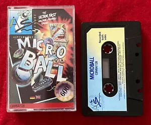 MICROBALL Pinball Arcade Commodore 64/128 Alternative Software 1988 - C64/128 - Picture 1 of 3