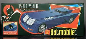 MEZCO 2024 5 POINTS DC COMICS BATMAN THE ANIMATED SERIES BATMOBILE TOY CAR MISB - Picture 1 of 13