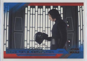 2018 Topps Star Wars: The Last Jedi Series II Blue Kylo Ren 's Reflection 1w3