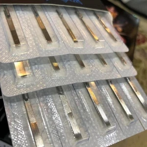 Needle Head Tattoo Tool Traditional Art Machines Sak Yant Head Raft Box 50 pcs.  - Picture 1 of 12