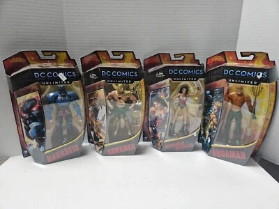 DC Comics Unlimited Injustice Aquaman, Darkseid, Hawkman, Wonder Woman Foto 1 de 4