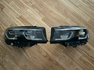 BMW G20 G21 Laser Headlights Black edition Left and Right LHD complete OEM - Picture 1 of 14