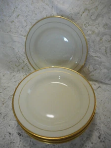 P T Baviera Tirschenreuth Buck & Nissen Dinamarca 1 de 6 cuenco de sopa con borde borde dorado - Imagen 1 de 4