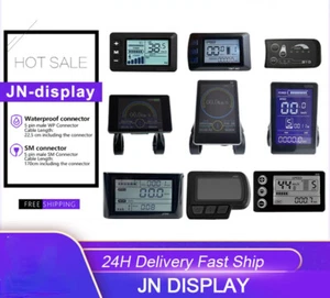 Ebike LCD Display S900 S866 M3 EN06 GD01 GD06 S6 M6 Colour 24V/36V/48V/72V - Picture 1 of 39
