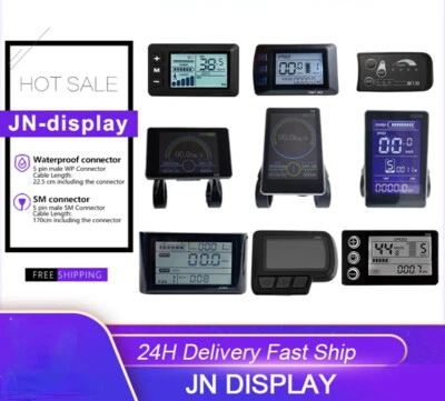 Ebike LCD Display S900 S866 M3 EN06 GD01 GD06 S6 M6 Colour 24V/36V/48V/72V - Image 1 of 4