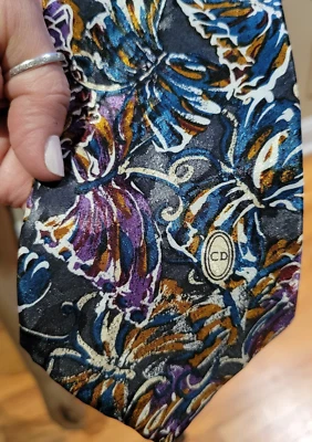 Corbata Christian Dior Monsieur Butterflies CD Monograma Alta Gama Dior Foto 1 de 4