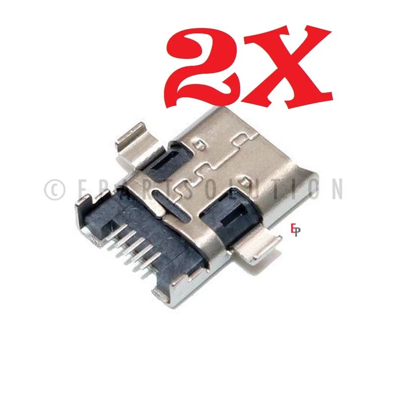 2X Asus ZenPad 8 Z380KL P024 Z380M P00A USB Charging Port Charger Dock Connector - Image 1 of 1