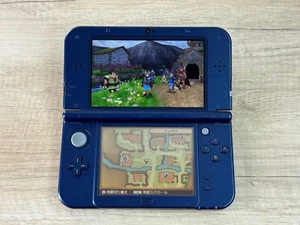Nintendo New 3DS XL Metallic Blue Console Tested Japan ver S6174 - Picture 1 of 24