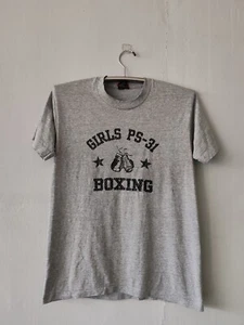 CAMISETA BOXEO VINTAGE NIÑA PS - 31 MMA. - Imagen 1 de 5