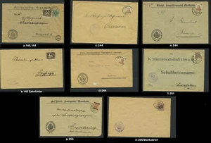 Württemberg 145, 244, 251, 255, 266 correo de servicio por carta, por favor seleccione #m194 - Imagen 1 de 9