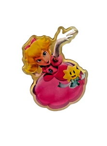 Princess Peach ShowTime! Pin Badge - Brand New! - Picture 1 of 2