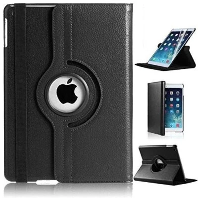 For Apple iPad 5th 9.7"-9th Generation 10.2" 2021 360° Rotating Smart Case Cover - Image 1 of 4