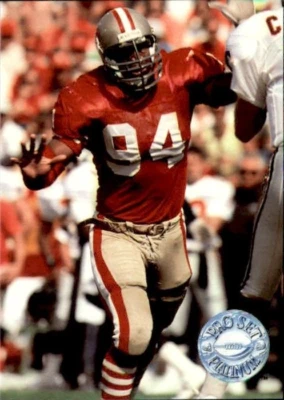 Charles Haley 1991 Pro Set Platinum Performance Card #146 - Image 1 of 2