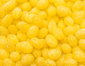 LEMON DROPS Hard Candy 14 Oz – Bulk Bag, Claeys Old Fashioned Sanded Candies - Picture 1 of 12