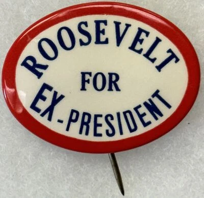 Violonchelo Willkie 1940 1 3/4", "Roosevelt para ex presidente" ¡escaso y como nuevo! Foto 1 de 2