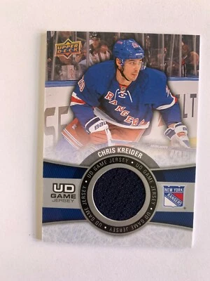 2015-16 Upper Deck Game Jerseys #GJCK2 Chris Kreider - New York Rangers - Image 1 of 2