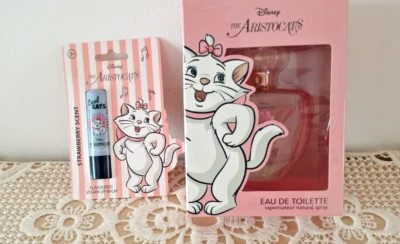 Disney Parfum  Eau de Toilette  Marie Aristocats + Lippenbalsam Neu - Bild 1 von 2