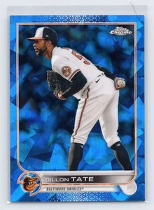 2022 Topps Chrome Update Sapphire Edition #US25 Dillon Tate - Picture 1 of 2