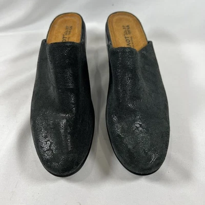 Zuecos sin cordones Naot para mujer cachemira de cuero gamuza texturizado mulas confort 37 EE. UU. 6 Foto 1 de 4